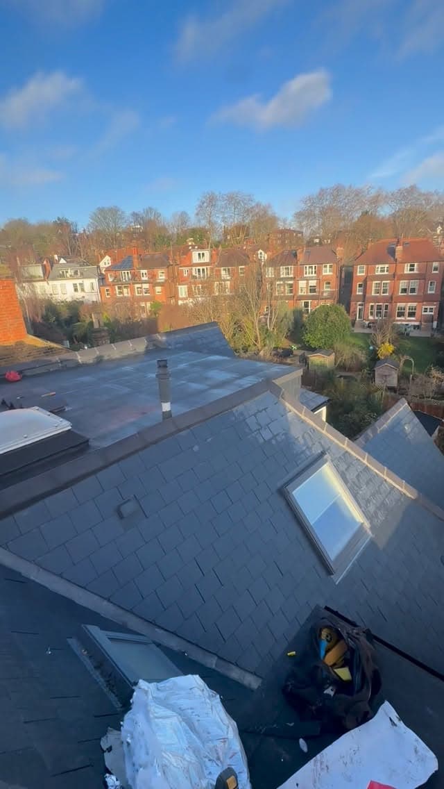 New Slate Roof
